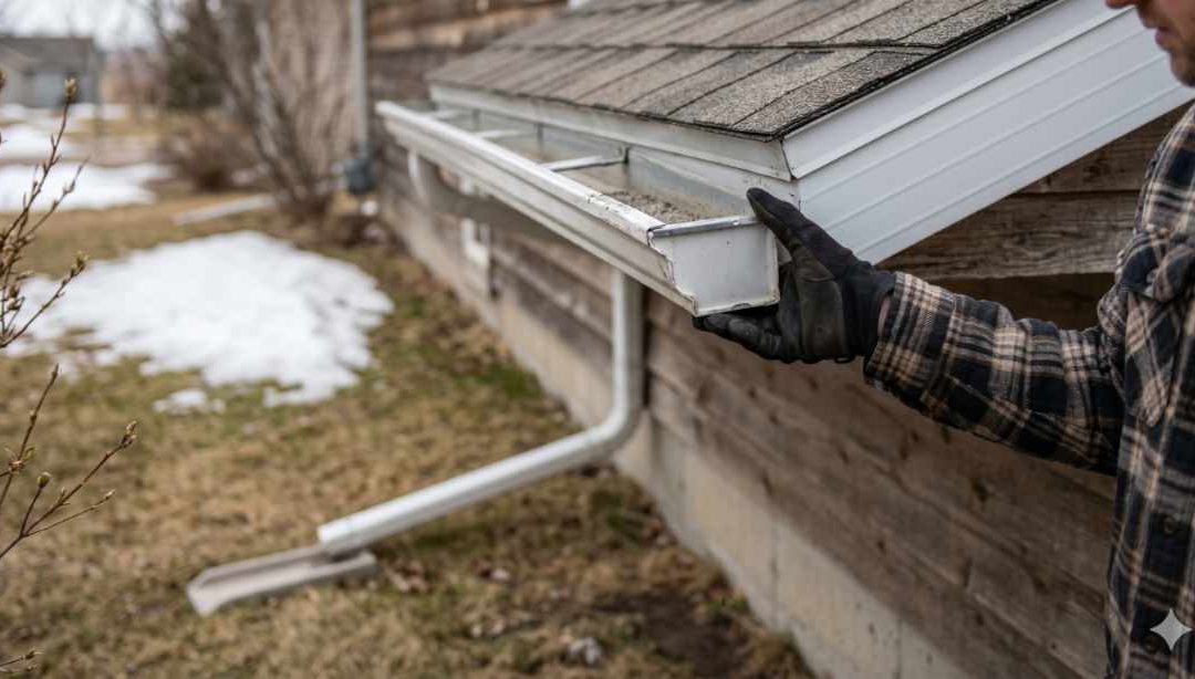 Inspect Your Gutters for Winter Damage This Spring